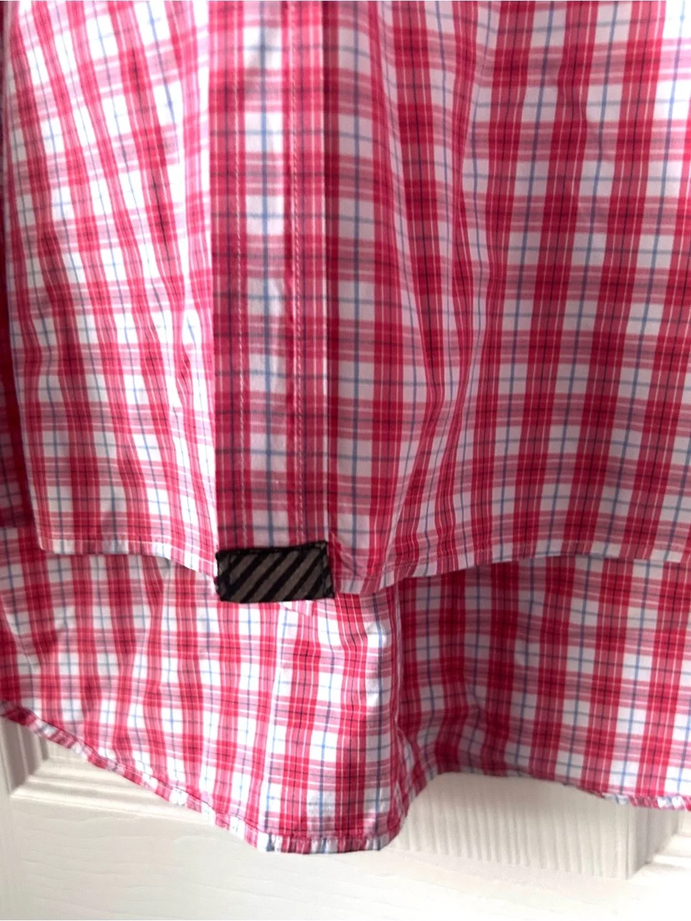 Billy Reid Men’s Plaid Button Down Shirt Size L Standard Cut